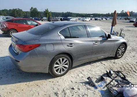 2015 Infiniti Q50 Base из США, поврежденный, VIN JN1BV7AR9FM423907